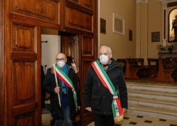 L’assessore comunale Roberto Basili a Sepino per i festeggiamenti di santa Cristina