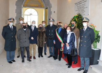 Gdf Terni, deposta corona alla memoria della medaglia di bronzo al valor militare a Ferdinando Calabresi