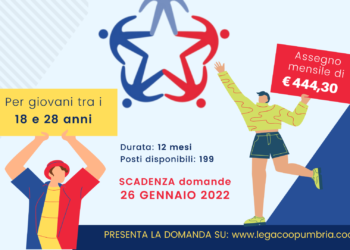 Servizio Civile Universale con Legacoop Umbria. Fai “Una scelta che ti cambia la vita” progetti ad Orvieto, Todi, Fabro e Porano