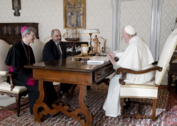 Azione Cattolica, il Presidente Notarstefano e l’Assistente generale mons. Sigismondi in udienza da Papa Francesco