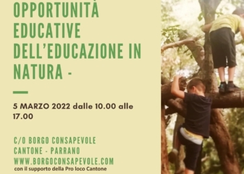 “L’asilo nel bosco, le opportunità educative dell’educazione in natura” arriva a Parrano