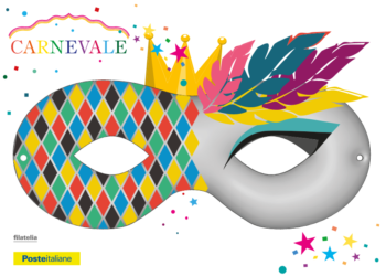 Poste Italiane dedica al Carnevale 2022 tre colorate e animate cartoline filateliche