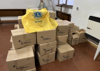 Il Lions Club di Orvieto continua la sua azione di solidarietà, raccolti 950 kg di generi alimentari per la popolazione ucraina