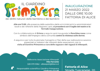 Fattoria di Alice, nasce a Viterbo il “Giardino Primavera”