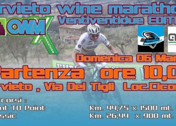 “Orvieto Wine Marathon 2022”, al via la XIII edizione della competizione ciclistica di interesse nazionale FCI