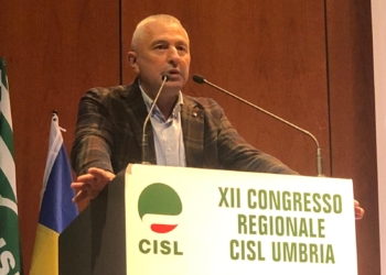 Cisl Umbria, Angelo Manzotti confermato segretario: “C’è bisogno di sindacato”