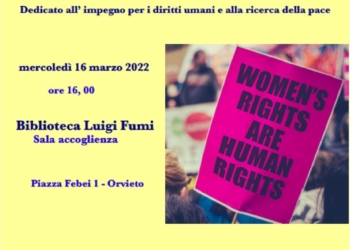 Il Filo di Eloisa propone l’incontro “Libertà e diritti delle donne. Dedicato all’impegno per i diritti umani e alla ricerca della pace”
