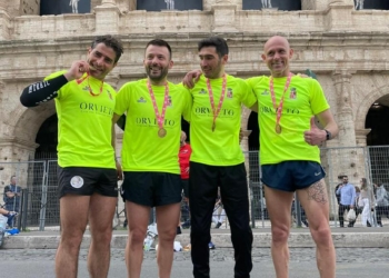 “Maratona dei Sindaci”, Orvieto sale sul podio grazie a Urbani, Frescucci, Ubaldini e Lupi