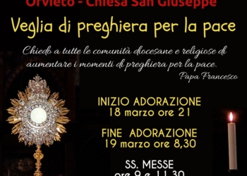 Veglia di preghiera per la Pace