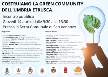 Sei Comuni di uniscono per costruire la green economy dell’Umbria Etrusca
