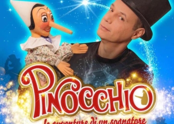 “Pinocchio. Le avventure di un sognatore”, alla sala Agorà con il Teatro Umbro dei Burattini