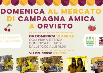 Al via nel centro storico il mercatino di prodotti agricoli “Campagna Amica” di Coldiretti. Le date fino ad ottobre