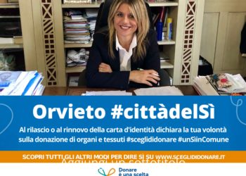 Comune di Orvieto aderisce alla 25^ “Giornata Nazionale della donazione di organi e tessuti”
