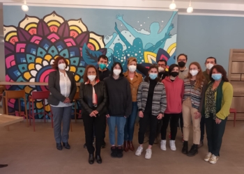 A “Lo Scalo” inaugurato il murale realizzato dal Vc del Liceo Artistico di Orvieto