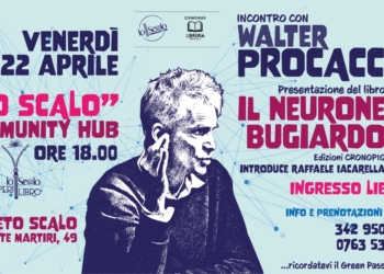 neurone bugiardo”: il libro di Walter Procaccio in un seminario aperto allo “Scalo Community Hub”