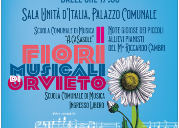 “I fiori musicali di Orvieto”, il concertno dei più piccoli nella Sala Unità d’Italia
