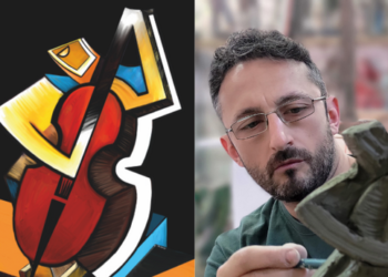 E’ Luigi Marazzi l’autore del manifesto ufficiale di UJ22. E’ stato anche uno dei protagonisti della mostra di ApertaMenteOrvieto