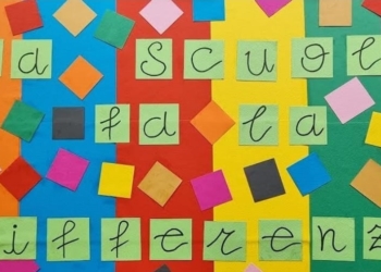 La scuola fa la differenza: le panchine custodi di storie