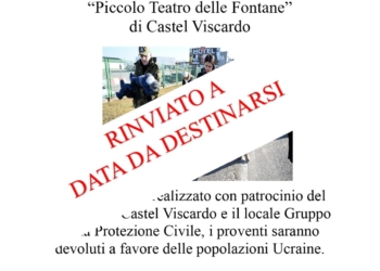 “Giorni di Guerra”, spettacolo rinviato