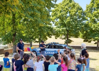 Anche i più piccoli a scuola ad Orvieto con la Polizia di Stato