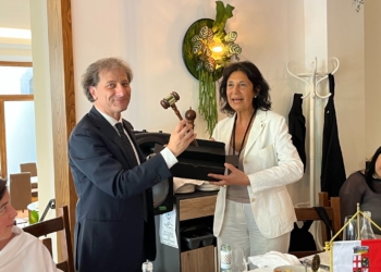 Lions Club Orvieto, cerimonia del “Passaggio della Campana”. Eletta nuova presidente Alessandra Cannistrà