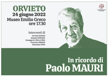 In ricordo di Paolo Mauri, incontro al Museo Greco