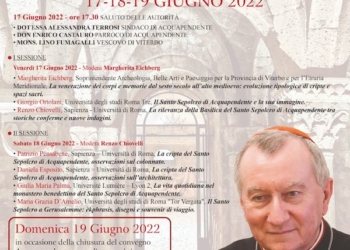 Ad Acquapendente il V Convegno di Studi sul Santo Sepolcro