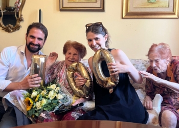 Anatolia Sbrenna festeggia i suoi 100 anni