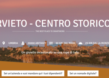 Orvieto nella rete dei borghi selezionati da HQVillage, obiettivo diventare “Best Place To Smartwork”
