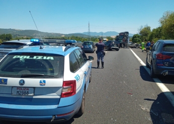 Incidente in Autostrada tra Fabro e Orvieto, coda in diminuzione