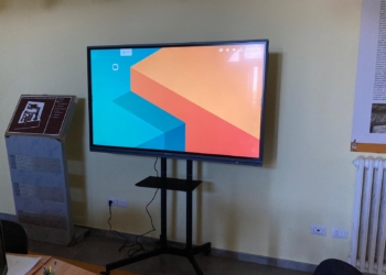 Importanti novità per la biblioteca comunale di Porano, arriva un monitor touch