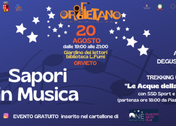 “Sapori in Musica” al Giardino dei Lettori: mercatino “a Km 0”, assaggi, degustazioni, trekking urbano “Le Acque della Rupe”