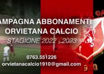 Orvietana Calcio, al via la campagna abbonamenti