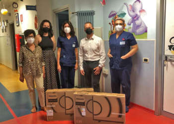Nuove donazione per il Santa Maria di Terni: macchinari per la rianimazione e tv per la pediatria