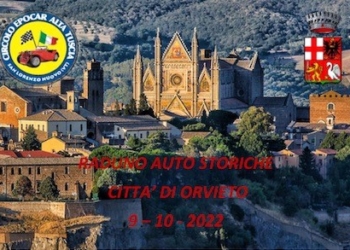 Raduno Auto storiche nel centro storico di Orvieto