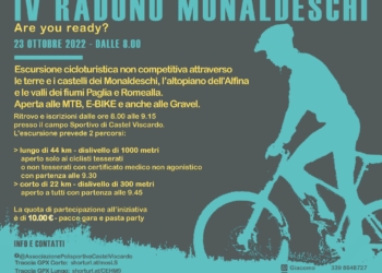 Castel Viscardo si prepara per l’appuntamento con il raduno cicloturistico di “Mtb “Monaldeschi 2022”