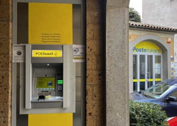 Installato sulla Rupe Atm Postamat di nuova generazione