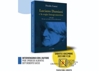 “Luciano Damiani e la regia fonogeometrica. Gli anni con l’artista al Teatro di Documenti (1998-2007)” alla biblioteca Fumi