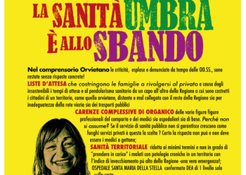 Cgil: “Se non la curi non ti cura. La sanità umbra è allo sbando”. Presidio in Piazza del Popolo