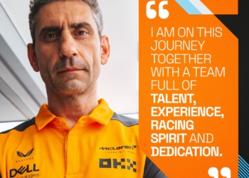 La Cronoscalata della Castellana si congratula con Andrea Stella (McLaren F1)