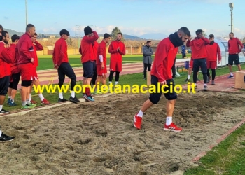 Orvietana già al lavoro, ripresi gli allenamenti