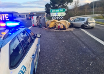 Incidente in Autostrada svincolo per Orvieto, ferite 6 persone
