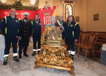 Delegazione del Comune di Bolsena a Sepino per i festeggiamenti di Santa Cristina