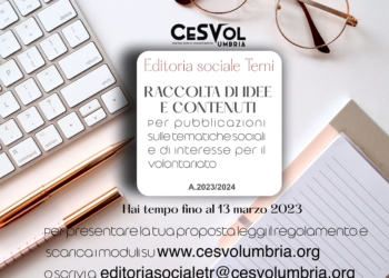Raccontare il volontariato e la solidarietà grazie all’editoria sociale. Domande entro il 13 marzo