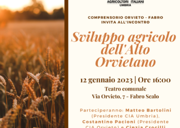 “Lo sviluppo agricolo dell’Alto Orvietano”, a Fabro scalo incontro di Cia Agricoltori dell’Umbria