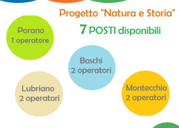 Sette posti disponibili per il Servizio Civile Universale per il progetto “Natura e Storia” a Porano, Lubriano, Baschi e Montecchio