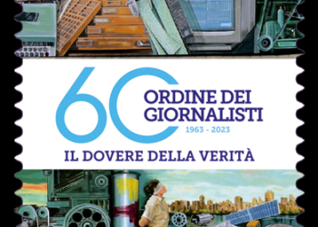 Emesso dal Ministero delle Imprese e del Made in Italy un francobollo celebrativo dell’Ordine nazionale dei Giornalisti