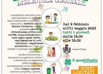 Porano, al via i laboratori “Atelier Cittadini” per gli alunni della scuola Primaria