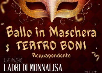 Veglione in maschera ad Acquapendente con musica e dj set