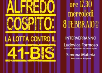 A Orvieto la lotta di Alfredo Cospito contro il 41-bis